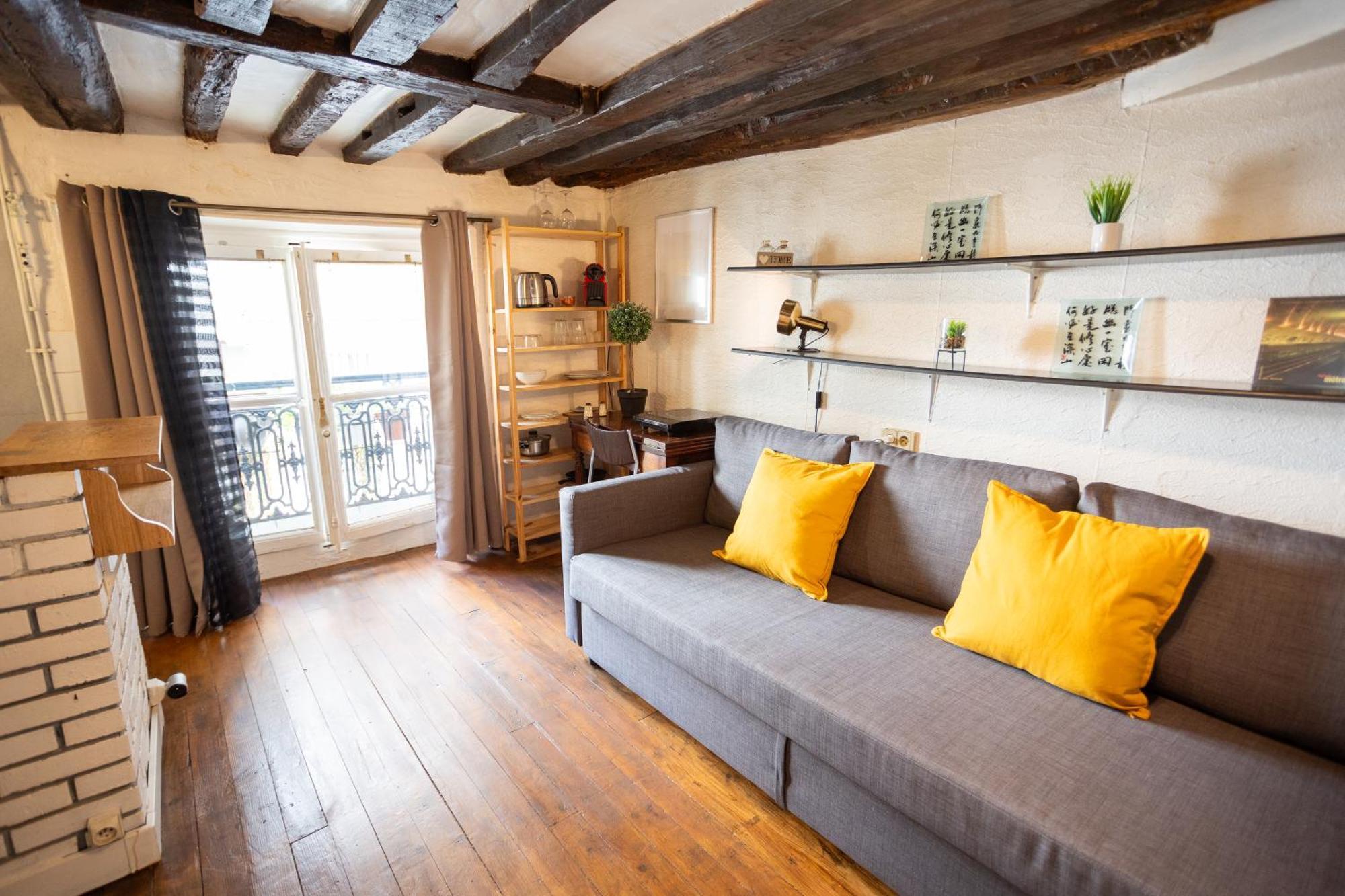 Appartement Studio Cosy Romantique En Plein Coeur De Paris Extérieur photo