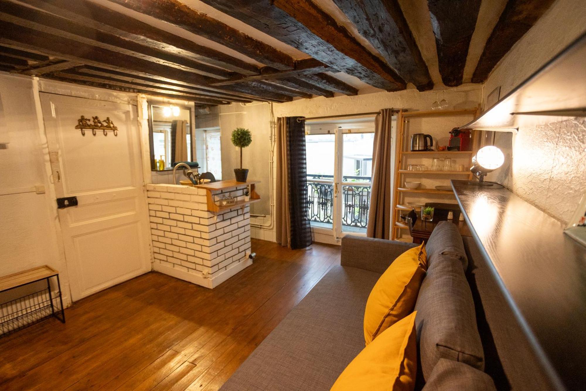 Appartement Studio Cosy Romantique En Plein Coeur De Paris Extérieur photo