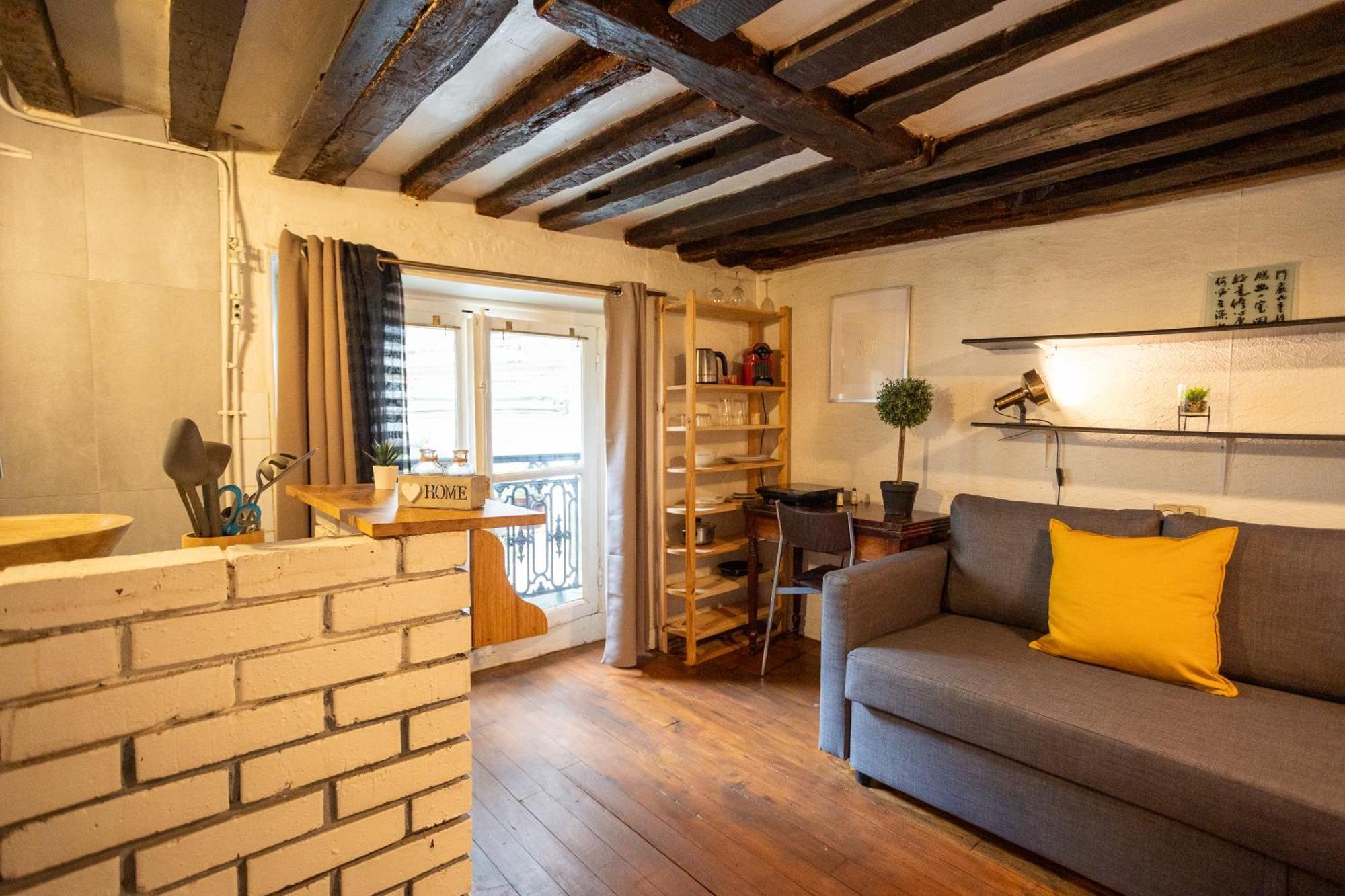Appartement Studio Cosy Romantique En Plein Coeur De Paris Extérieur photo