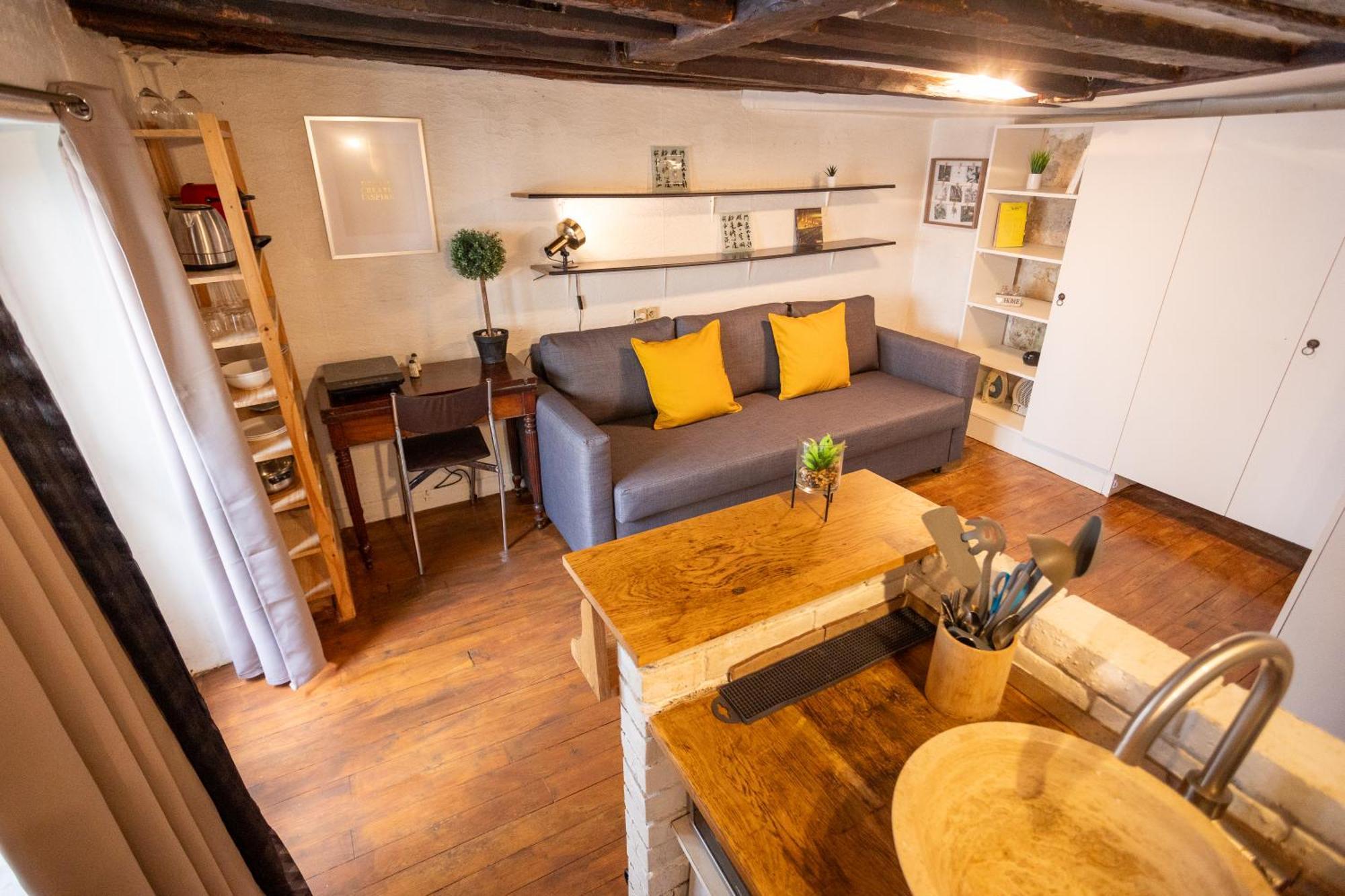 Appartement Studio Cosy Romantique En Plein Coeur De Paris Extérieur photo
