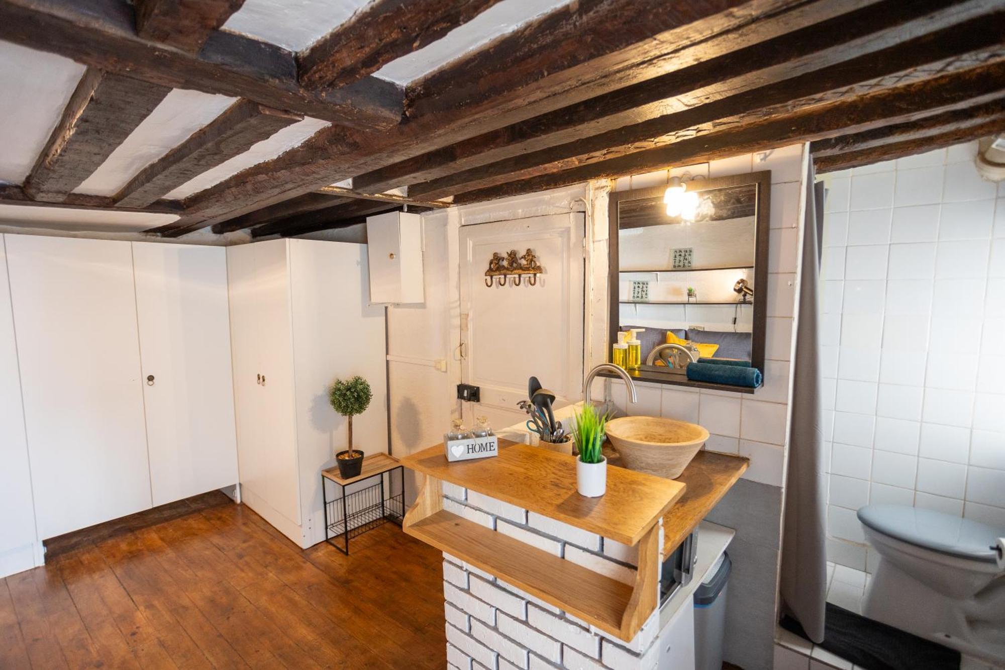 Appartement Studio Cosy Romantique En Plein Coeur De Paris Extérieur photo